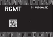 Rgmt T-1 AUTOMATIC Bedienungsanleitung