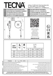Tecna 9310 Betriebsanleitung