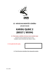 Karibu QUBIC 2 Montageanleitung