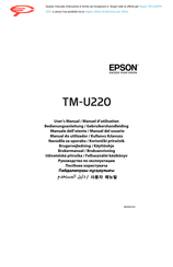 Epson TM-U220 Bedienungsanleitung