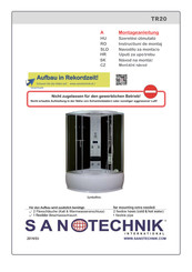 Sanotechnik TR20 Montageanleitung
