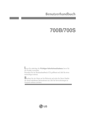 LG 700S Benutzerhandbuch