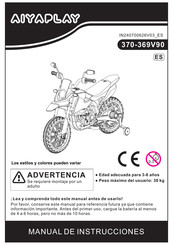 Aiyaplay 370-369V90 Bedienungsanleitung