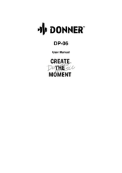 Donner DP-06 Bedienungsanleitung