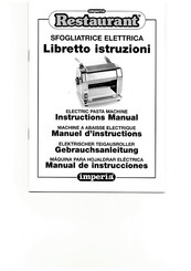 Imperia Restaurant Gebrauchsanleitung
