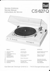 Dual CS 627 Q Serviceanleitung