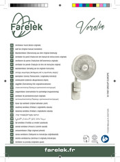 Farelek Voralia Übersetzung Aus Original-Anleitung
