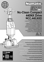 Numatic NCC.440.NXD Original Bedienungsanleitung