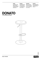 Micasa DONATO 403719800020 Montageanleitung