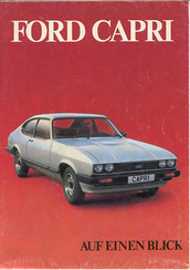 Ford CAPRI Bedienungsanleitung