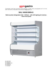 Ggm Gastro WKM159RN-S Produktanleitung