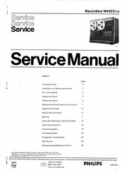 Philips N4422/00 Serviceanleitung