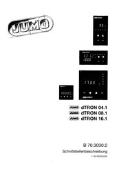 JUMO dTRON 16.1 Schnittstellenbeschreibung