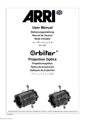 ARRI Orbiter Benutzerhandbuch