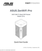 Asus ZenWiFi Pro ET12 Schnellstartanleitung
