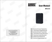 August MR250 Bedienungsanleitung