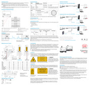 MICRO-EPSILON optoNCDT 5500 Montageanleitung