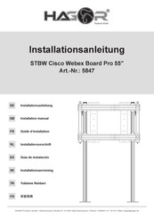HAGOR 5847 Installationsanleitung
