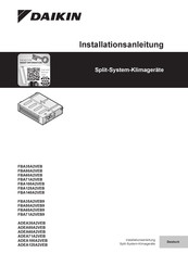Daikin ADEA60A2VEB Installationsanleitung