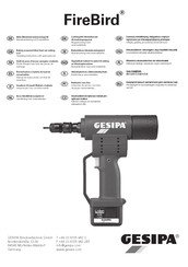 Gesipa FireBird Betriebsanleitung Mit Ersatzteilliste