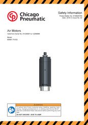 Chicago Pneumatic . 01C00001 Sicherheitsinformationen
