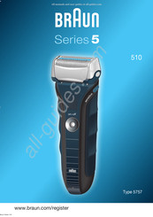 Braun 510 Handbuch