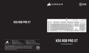 Corsair K55 RGB Handbuch