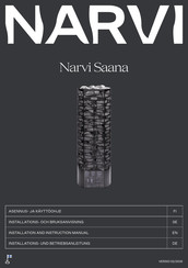 Narvi Saana Installations- Und Betriebsanleitung