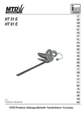 MTD HT 51 E Gebrauchshandbuch