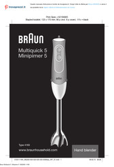 Braun Minipimer 5 Handbuch