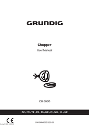 Grundig CH 8680 Benutzerhandbuch