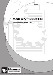 Diamond G77/PLCD7T Handbuch