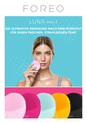 Foreo Luna mini 3 Bedienungsanleitung