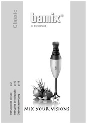 Bamix Classic Gebrauchsanleitung
