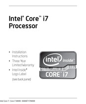 Intel Core i7 Installationsanleitung