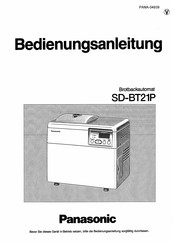 Panasonic SD-BT21P Bedienungsanleitung