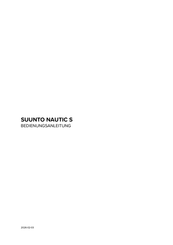 Suunto NAUTIC S Bedienungsanleitung