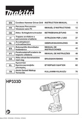 Makita HP333DSMJ Bedienungsanleitung
