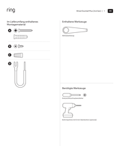 ring Wired Doorbell Plus 2nd Gen Bedienungsanleitung