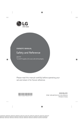LG 40UF67 Serie Bedienungsanleitung