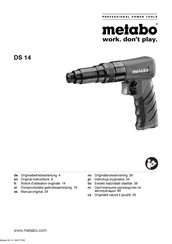 Metabo DS 14 Originalanweisungen