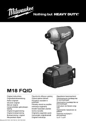 Milwaukee M18 FQID Originalanweisungen