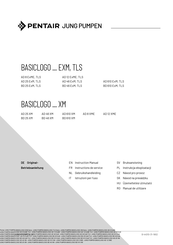 Pentair JUNG PUMPEN BASICLOGO EXM Serie Bedienungsanleitung