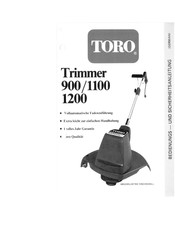 Toro Multi-Pro 1200 Bedienungs- Und Sicherheitsanleitung