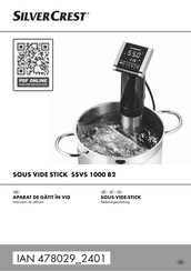 Silvercrest SSVS 1000 B2 Bedienungsanleitung