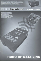 fischertechnik ROBO RF DATA LINK Bedienungsanleitung