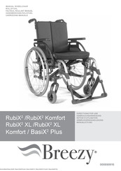 Sunrise Medical Breezy RubiX2 Gebrauchsanweisung