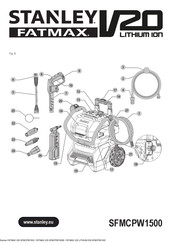 Stanley FATMAX V20 SFMCPW1500 Originalanweisungen