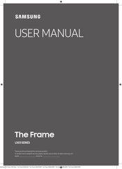 Samsung The Frame QE65LS03R Benutzerhandbuch