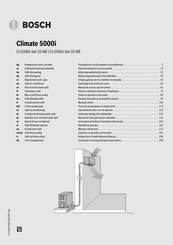 Bosch Climate 5000i Bedienungsanleitung Für Den Betreiber